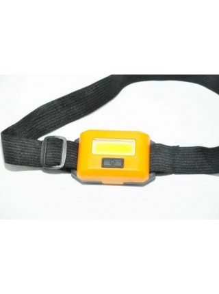 Налобний ліхтарик HEADLAMP 10w COB жовтогарячий 86-27111