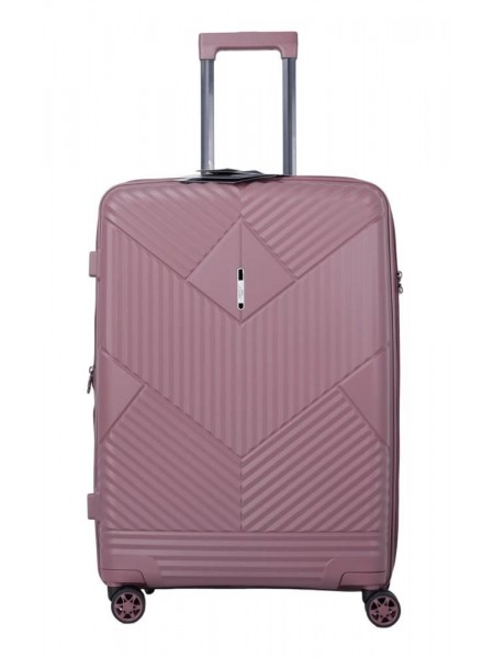 Валіза велика L поліпропілен Airtex 639 78×50×31 см 114 л Рожеве золото