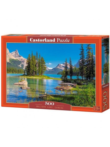 Пазли Castorland Озеро Малайн Канада 500 елементів (B-53803)