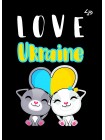 Блокнот 4Profi "Патріотичні коти. Люблю Україну" 40 аркушів формат А6 905522