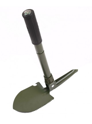 Складана туристична лопата E-Tac TA-A1 5в1 у чохлі Green (3_02545)