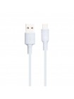 Зарядний пристрій XO L36 Quick Charge 3 A кабель USB — Lightning Білий