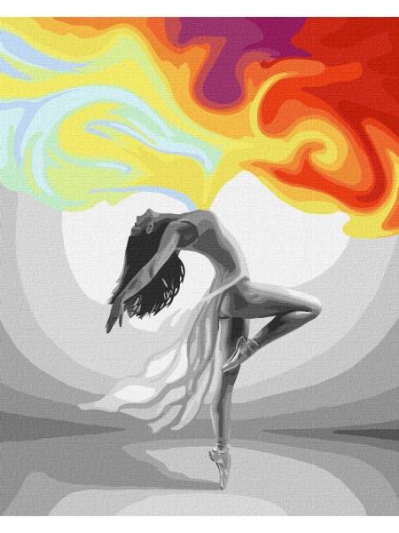 Картина за номерами "Чукровий танець" Ідейка KHO4849 40х50 см