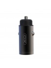 Автомобільний зарядний пристрій зі швидким заряджанням XO CC39 1 USB QC 3.0 3 A 18W Чорний
