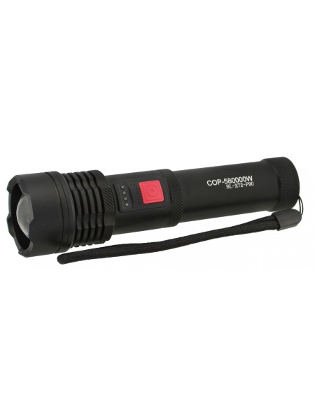 Тактичний ручний ліхтарик X-Balog BL-X72-P90 Black (3_02519)