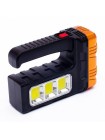 Ліхтар переносний Hotter Mouse 7701-A із сонячною панеллю 1000 mAh Orange-Black (3_02954)