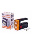 Ліхтар переносний Hotter Mouse 7701-A із сонячною панеллю 1000 mAh Orange-Black (3_02954)