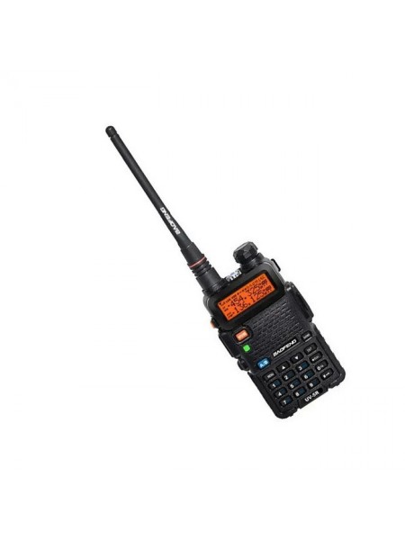 Рація Baofeng UV-5R з гарнітурою чорна