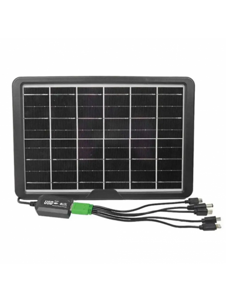 Сонячний зарядний пристрій CCLAMP CL-0915 2xUSB 16 V 15 W (3_03088)