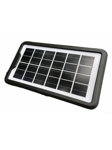 Сонячний зарядний пристрій GDSuper GD-10X 6 V 3 W Black (3_03091)