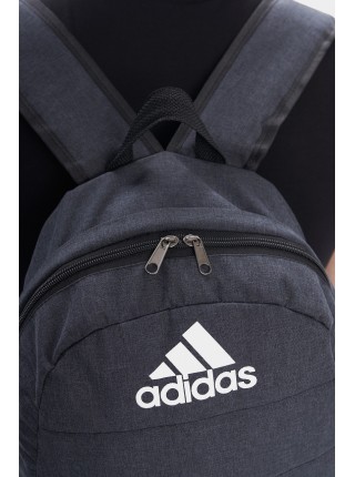 Рюкзак Матрац темний меланж Adidas біле лого (1815998907)