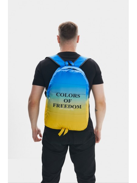 Рюкзак Матрац Intruder Блакитно-Жовтий Colors of Freedom (1851076487)