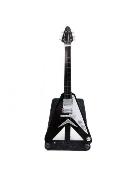 Гітара мініатюра дерево GUITAR SMALL 18 см чорний (DN29838)