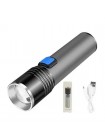 Ліхтарик світлодіодний ручний акумуляторний Fleshlight K31 Сірий