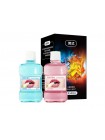 Лубрикант для орального сексу COOL&HOT з ароматом м'яти та персика 2*80 ml