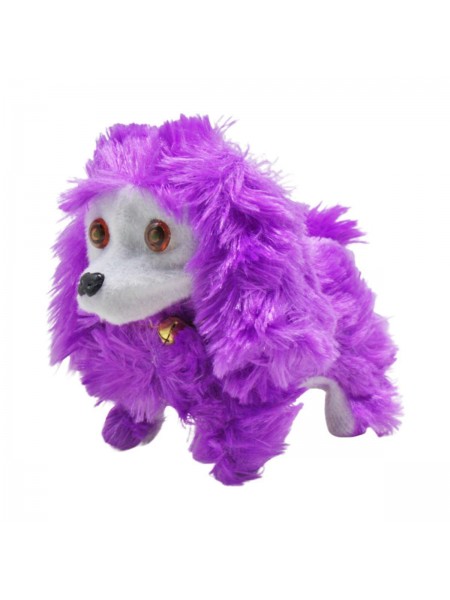 Собачка інтерактивна фіолетова MiC (PRR11)