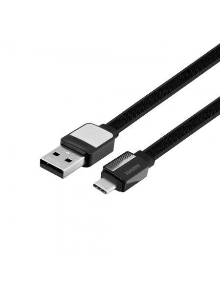 Кабель Remax RC-154a Platinum USB to Type-C 2.4A 1 m Black