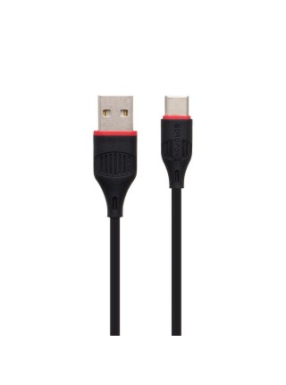 Кабель Borofone BX17 Enjoy USB to Type C 1 m 2A Black