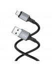 Кабель Borofone BX83 Famous IP Silicone USB – Micro-USB 2.4A 1 m Black