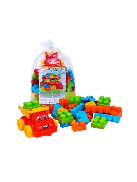 Набір дитячий конструктор Technok Toys 100 деталей Multicolor (105731)