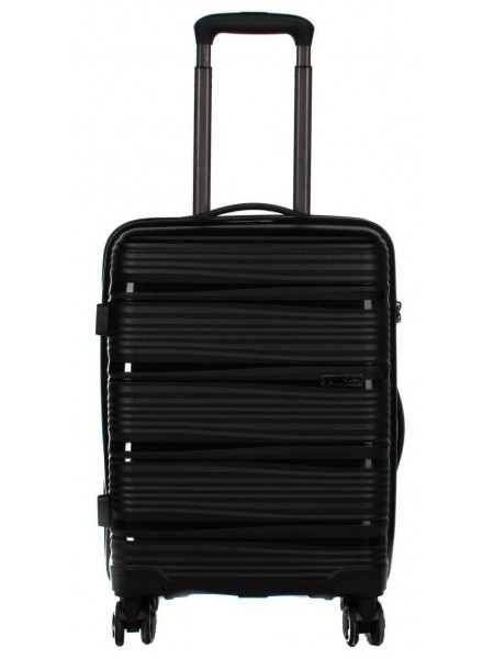 Велика пластикова валіза 85L Horoso Чорна (S10702S black)