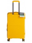Велика пластикова валіза 85L Horoso Жовта (S10843S yellow)
