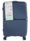 Середня пластикова валіза 65L Horoso Синя (S10849S navy)