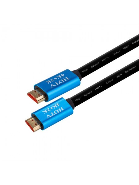 Кабель Wuw HDMI-HDMI 2.0 V 5 m Ultra HD4K 50/60 Гц Чорний
