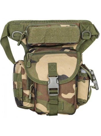 Сумка тактична на стегно AOKALI Outdoor A90 Camouflage Green