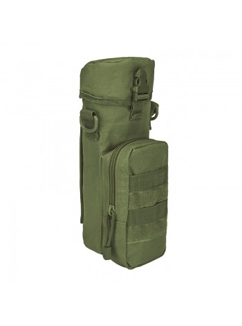 Сумка тактична для термоса AOKALI Outdoor A34 Green дорожня для спорту та туризму з одним відділенням