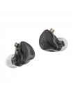 Вакуумні навушники KZ ZEX з гібридними випромінювачами (Чорний)