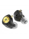 Вакуумні навушники KZ EDX Ultra з динамічним випромінювачем (Чорний)