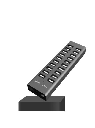 USB hub Acasis H037 на 20 USB портів (Сірий)