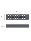 USB hub Acasis H037 на 20 USB портів (Сірий)