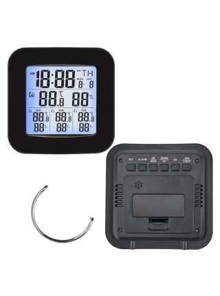 Метеостанція KKMoon weather station WEA-46 з трьома датчиками (Чорний)