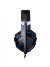 Геймерські навушники Kotion Each G2000 Pro Gaming з підсвіткою (Чорно-синій)