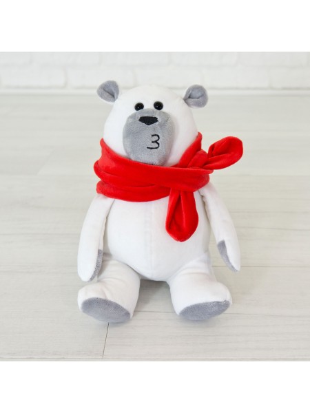 М'яка іграшка Kidsqo ведмідь Маршмелоу 20 см білий (KD627)