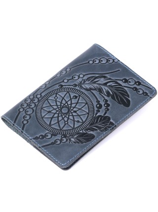 Обкладинка на паспорт SHVIGEL 13795 Блакитна