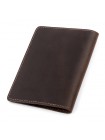Обкладинка на паспорт Shvigel 13918 шкіряна Коричнева