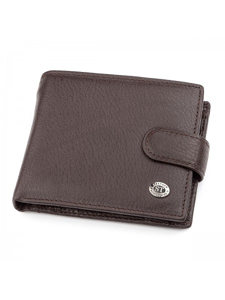 Чоловічий гаманець ST Leather 18310 (ST103) натуральна шкіра Коричневий