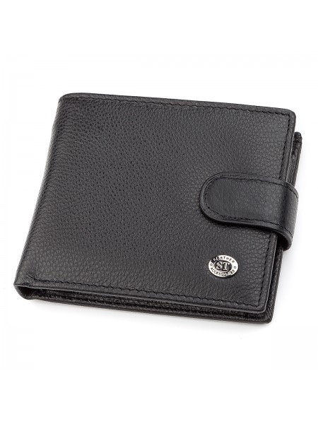 Чоловічий гаманець ST Leather 18311 (ST103) Чорний