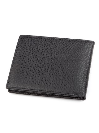 Чоловічий гаманець ST Leather 18319 (ST160) шкіряний Чорний