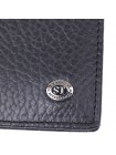 Чоловічий гаманець ST Leather 18319 (ST160) шкіряний Чорний