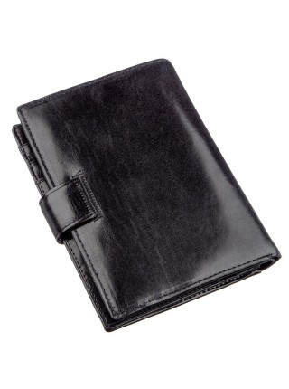 Чоловічий місткий гаманець Boston 18817 Чорний