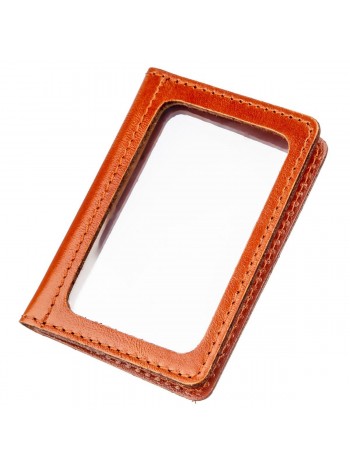 Обкладинка для пластикових документів водія або ID-карти SHVIGEL 13963 Коричнева