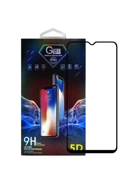 Захисне скло Premium Glass 5D Full Glue для Oppo A12 Black