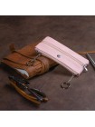 Ключниця-гаманець із кишенькою жіноча ST Leather 19353 Рожева