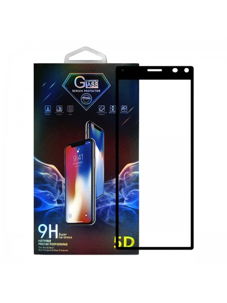 Захисне скло Premium Glass 5D Full Glue для Sony Xperia 8 Black