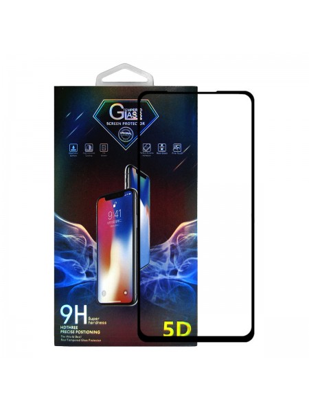 Захисне скло Premium Glass 5D Full Glue для Samsung Galaxy A21 A215 Black