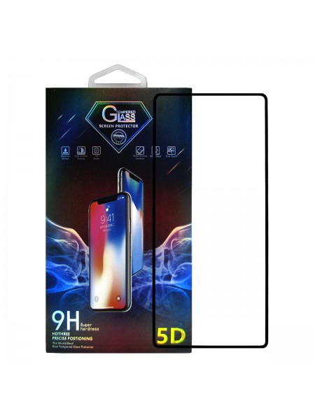 Захисне скло Premium Glass 5D Full Glue для Samsung G770 Galaxy S10 Lite Black